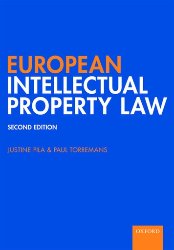 [9780198831280] European Intellectual Property Law - Second Edition