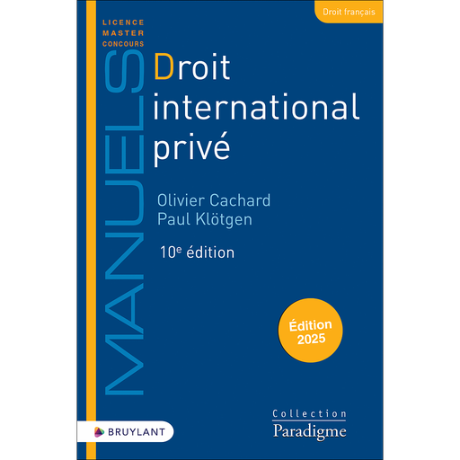 [9782390133797] Droit international privé - 10ème Edition