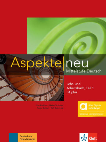 [9783126050234] Aspekte neu B1 plus - Lehr- und Arbeitsbuch - Teil 1 - Hybride Ausgabe allango