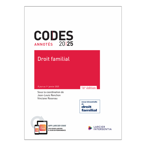 [9782807948525] Code annoté - Droit familial 2025