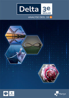 [9789049711276] Delta 5/6 Analyse Leerboek deel 1B Doorstroomfinaliteit gevorderde wiskunde