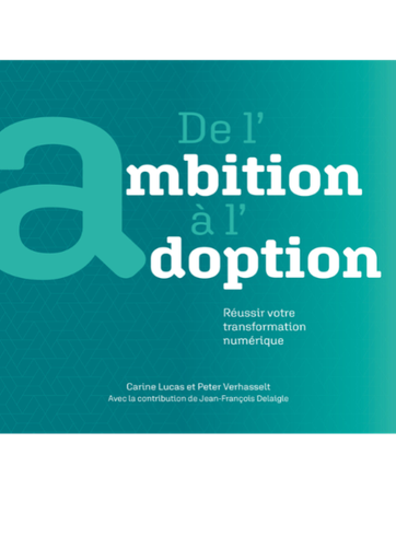 [9782874036880] De l’ambition à l’adoption