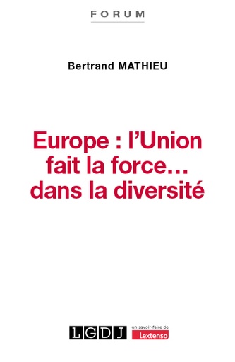 [9782275159072] Europe - L'Union fait la force...dans la diversité