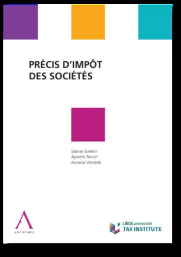 [9782807215498] Précis d’impôt des sociétés
