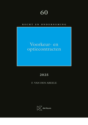 [9789048650811] Voorkeur- en optiecontracten - Recht & Onderneming 60
