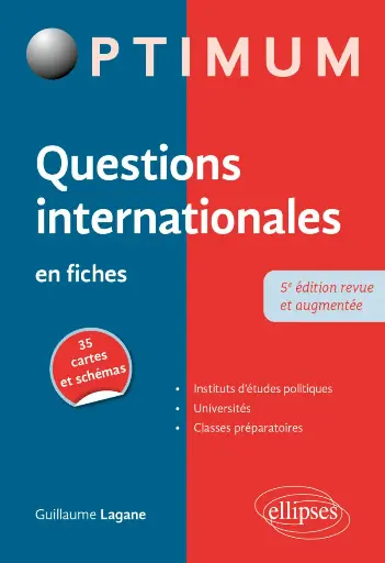 [9782340103405] Questions internationales en fiches - 5e édition