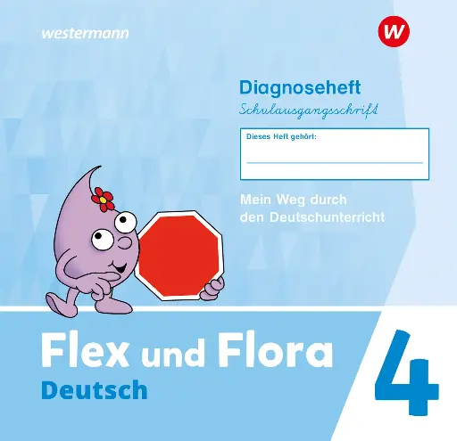 [9783141271836]  Flex und Flora Ausgabe 2021 Diagnoseheft 4 (Schulausgangsschrift) 