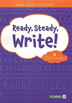 [9781789279801] Ready, Steady, Write! B Pre-Cursive Pupil Book & Practice Book