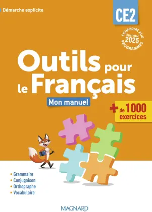 [9782210511361] Outils pour le Français CE2 (2025) - Manuel