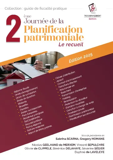 [9782930826318] 2ème Journée de la Planification patrimoniale 2025