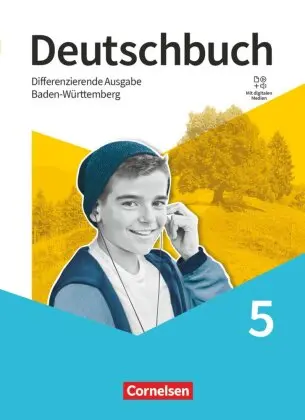 [9783060610549] Deutschbuch - Sprach- und Lesebuch - Differenzierende Ausgabe Baden-Württemberg 2024 - 5. Schuljahr Schulbuch - Mit digitalen Medien