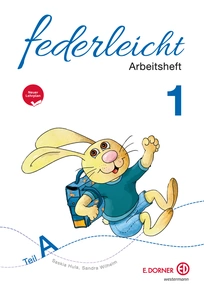 [9783705543089]  federleicht 1 Arbeitsheft (dreiteilig), neuer Lehrplan 