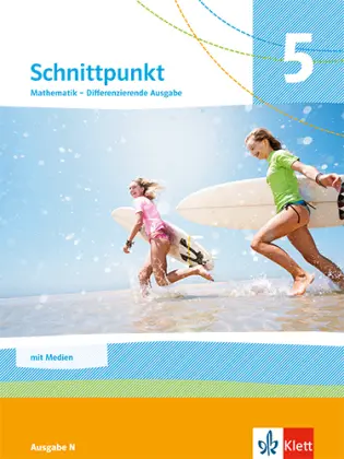[9783127454512] Schnittpunkt Mathematik 5. Differenzierende Ausgabe N, m. 1 Beilage Schulbuch mit Medien Klasse 5 