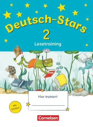 [9783637008748] Deutsch-Stars - Allgemeine Ausgabe - 2. Schuljahr Lesetraining - Übungsheft - Mit Lösungen 
