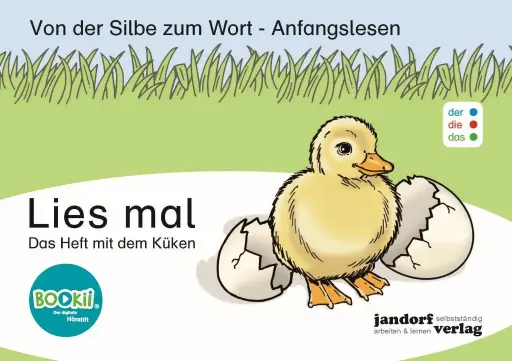 [9783960812234] Lies mal - Das Heft mit dem Küken (DaZ) BOOKii 