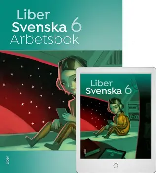 [9789147147823] Liber Svenska 6 Arbetsbok med Digital (elevlicens)