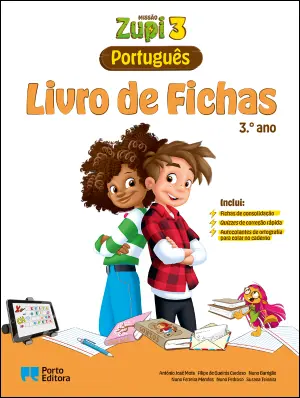 [9789720112606] Livro de Fichas - MISSÃO Zupi - Português - 3.º Ano