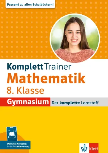 [9783129275825] Klett KomplettTrainer Gymnasium Mathematik 8. Klasse Der komplette Lernstoff