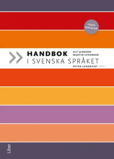 [9789147148264]  Handbok i svenska språket 