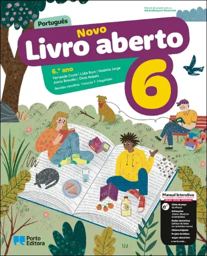 [9789720200235] Novo Livro aberto - Português - 6.º Ano