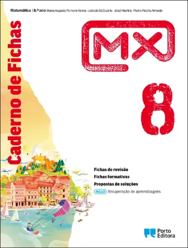 [9789720318398] Caderno de Fichas/Recuperação de aprendizagens - MX - Matemática - 8.º Ano