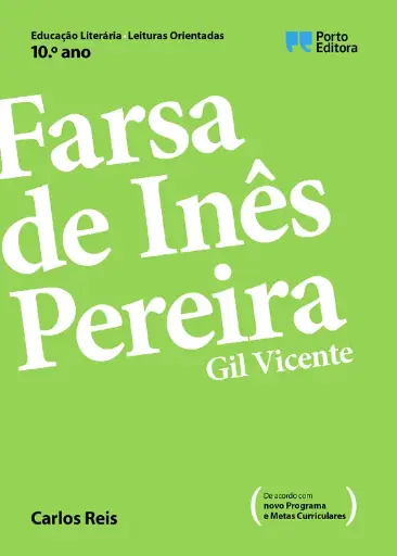 [9789720402424] Farsa de Inês Pereira - 10.º Ano