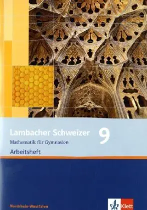 [9783127344967] Lambacher Schweizer Mathematik 9. Ausgabe Nordrhein-Westfalen Arbeitsheft plus Lösungsheft Klasse 9 