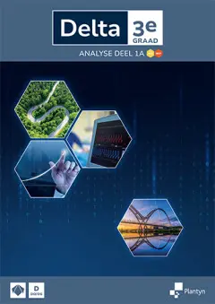 [9789049711245] Delta 3e graad Analyse Leerboek deel 1A Doorstroomfinaliteit economie/wetenschappen