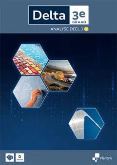 [9789049711313] Delta 3e graad Analyse Leerboek deel 3 Doorstroomfinaliteit economie