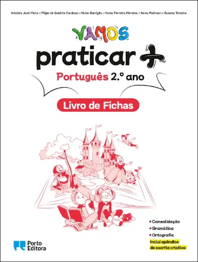 [9789720111449] VAMOS praticar + (Livro de Fichas) - Português - 2.º Ano