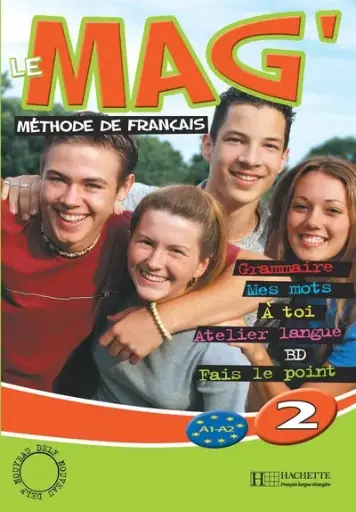 [9782011554123] Le Mag'2 - Méthode de français A1-A2
