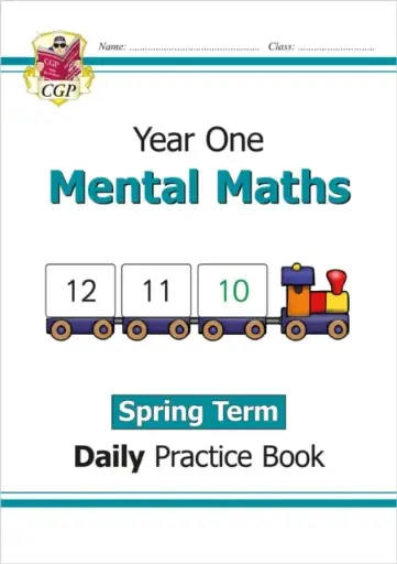 [9781789087635] KS1 Mental Maths Year 1 Daily Practice Book: Spring Term