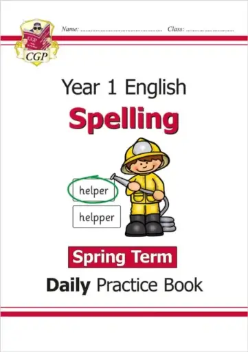 [9781789088328] KS1 Spelling Year 1 Daily Practice Book: Spring Term