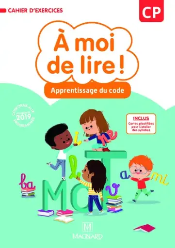 [9782210505124] A moi de lire ! CP (2019) - Cahier d'apprentissage du code