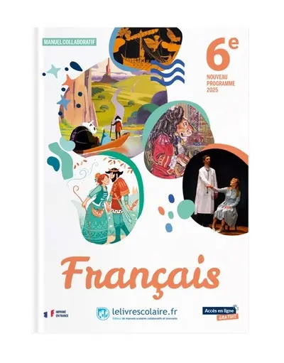 [9791040007661] Français 6e 2025 - manuel élève