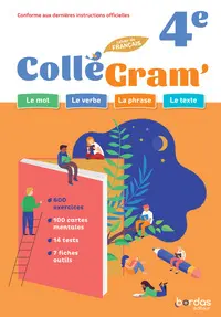[9782047407103] ColléGram' - Français 4e - 2025 - Cahier - élève