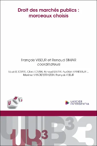 [9782807947733] Droits des marchés publics - Morceaux choisis
