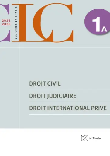 [9782874036972] CLC 1A – Droit Civil / Droit Judiciaire / Droit International Privé 2025-2026