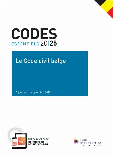 [9782807952171] Code essentiel - Le Code civil belge 2025