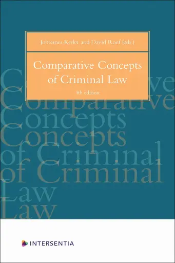 [9781839705328]  Comparative Concepts of Criminal Law - 4th edition 