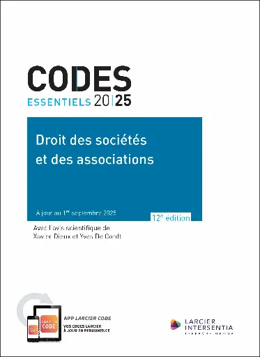[9782807951129] Code essentiel - Droit des sociétés et des associations 2025