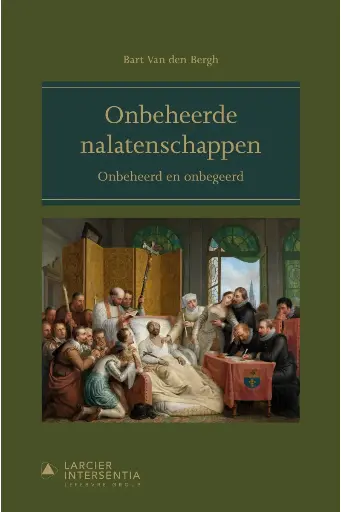 [9789400019140] Onbeheerde nalatenschappen 