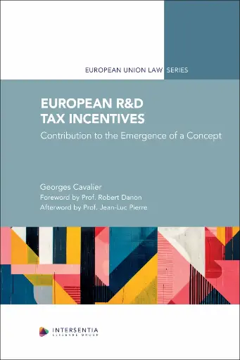[9781839705625] European R&D Tax Incentives