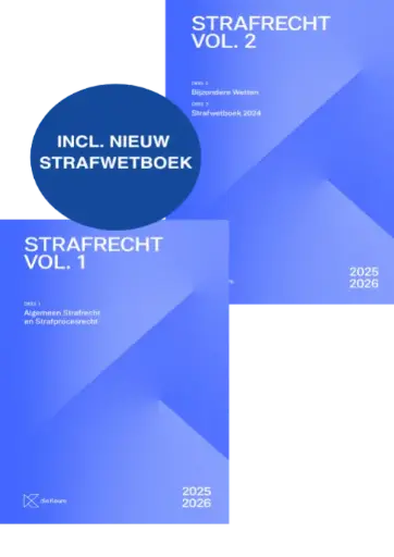 [9789048652594] Strafrecht Geannoteerd 2025-2026 (2 volumes)
