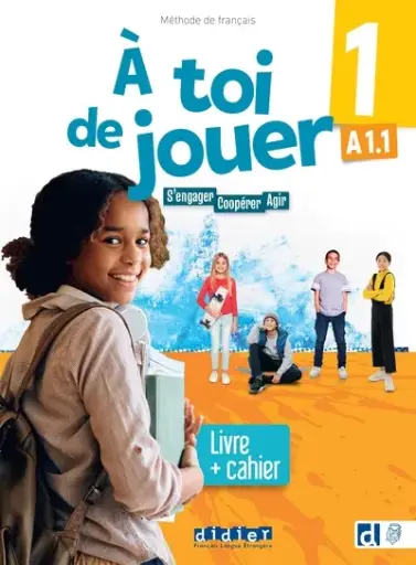 [9782278113781] À toi de jouer 1 – Niv. A1.1 – Livre + cahier + didierfle.app