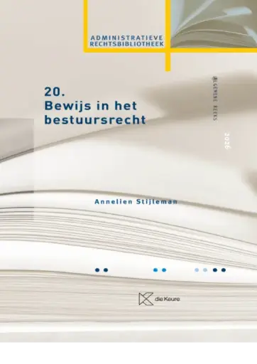 [9789048653072] Bewijs in het bestuursrecht