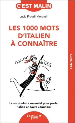 [9791028536718] Les 1000 mots d'italien à connaître, c'est malin !