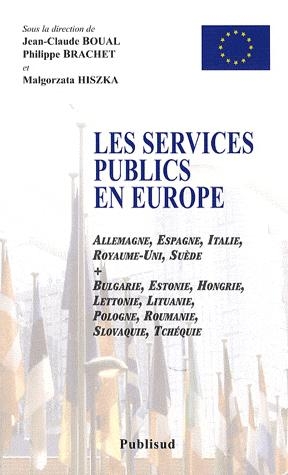 [9782866008444] Les services publics en Europe - Edition bilingue français-anglais