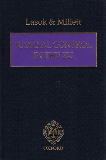 [9781904501244] Judicial Control in the EU - Procedures and Principles