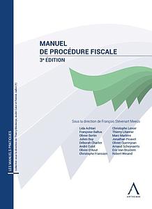 Manuel de procédure fiscale - 3e édition